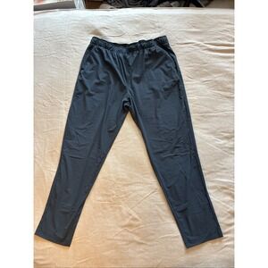 Glacier Men's Pants XL Gray Performance Pull-up Comfort Waist Causal Jogger Golf